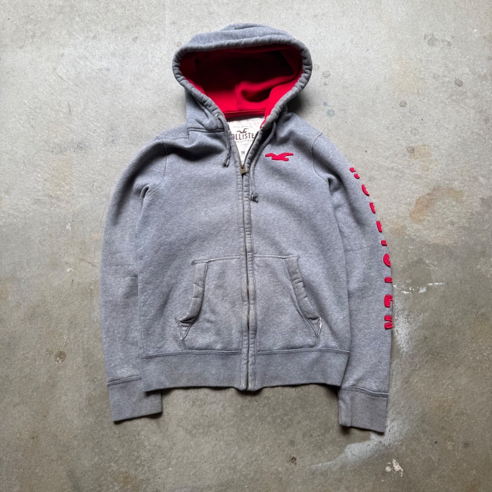 Hollister California Womens Full Zip Hoodie Size M